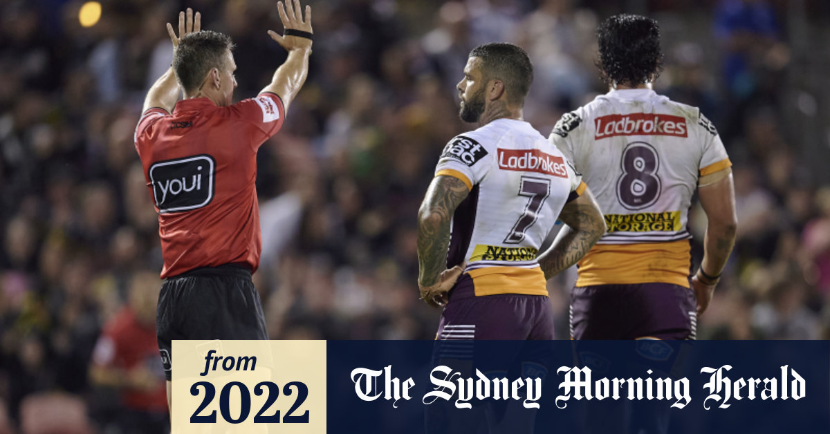 NRL 2022 Is a return of the fiveminute sin bin needed?